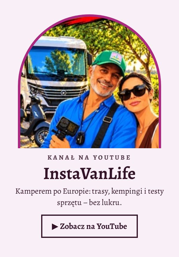InstaVanLife – kanał o podróżach kamperem na YouTube